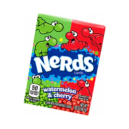 PASTILLAS "NERDS" WATERMELON/CHERRY X UNIDAD