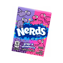 PASTILLAS "NERDS" GRAPE/STRABERRY X UNIDAD
