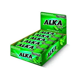 *CAJA X 20 UNID* CHICLE "ALKA" MENTA