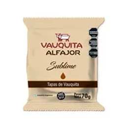 *SUBLIME X 70 GRS* ALFAJOR "VAUQUITA" X UNIDAD