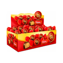 BOMBON "OBLI-BON" ROJO X 30 UNID.