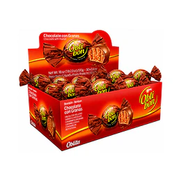 BOMBON "OBLI-BON" MANI C/CHOCOLATE X 30 UNID.