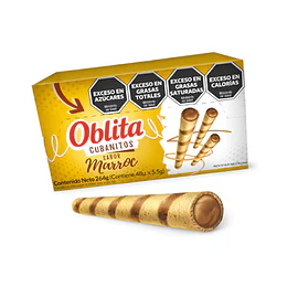 *CAJA X 48* CUBANITOS "OBLITA" MARROC