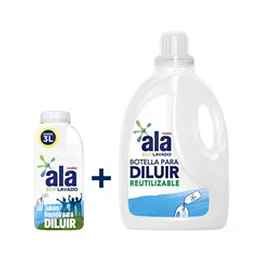 **C/BOTELLON** JABON LIQUIDO "ALA" P/DILUIR X 500 ML