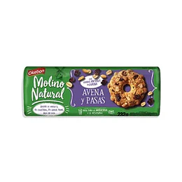 GALL."MOLINO NATURAL" AVENA/PASAS X 232G