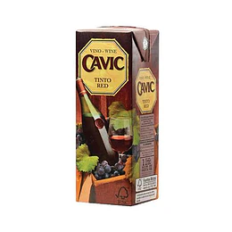 VINO "CAVIC" TINTO X 1 LITRO (T.BRICK)