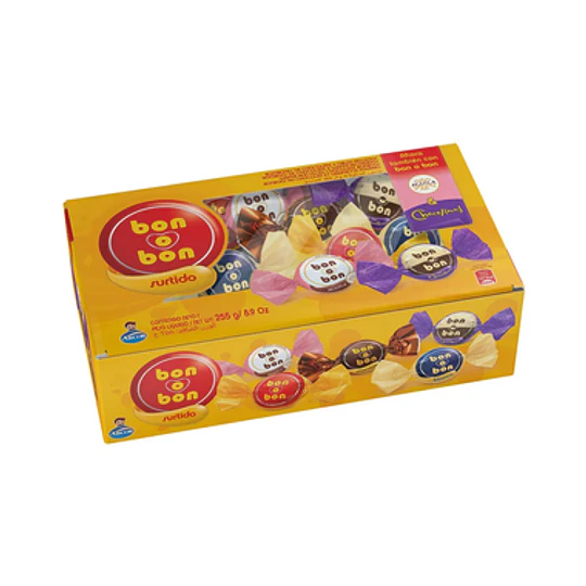 * SURTIDO X 255 GRS * BON O BON CAJA 
