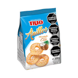 ** X 300 GRS ** GALL."TRIO" ANILLOS COCO 
