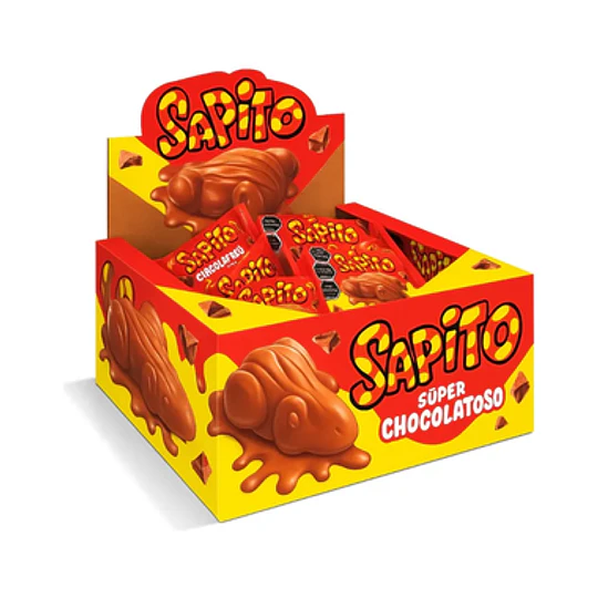 SAPITO X 24 UNID. CHOCOLATOSO