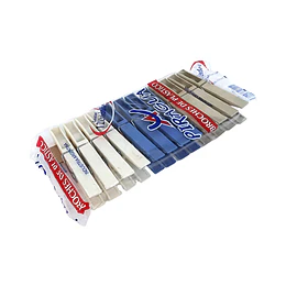 BROCHES PLASTICOS "PIRAGUA" X 12 UNID (ART.317)