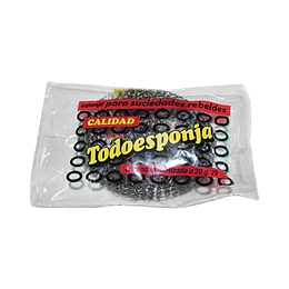 ESPONJA ACERO SIMPLE "TODOESPONJA" X 20 GRS (ART.18)
