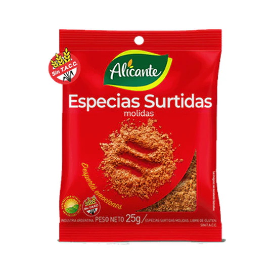 ESPECIAS SURTIDAS 