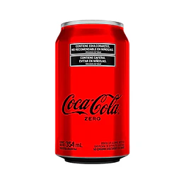 ** LATA X 354 CC ** COCA "SIN AZUCAR"