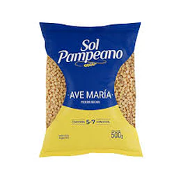 FIDEOS "SOL PAMPEANO" AVE MARIA X 500 GR