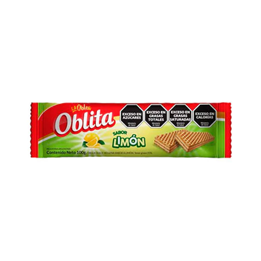OBLEA OBLITA **MAX** LIMON X 100 GRS.