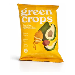 *GRANDE X 95 GRS* SNACK "GREEN CROPS" PALTA Y LIMON 