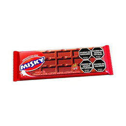 CHOC."MISKY" NEGRO X 50 GRS.