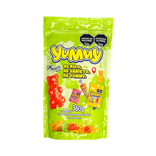 ** TRAVEL DOY PACK ** YUMMY X 360 GRS  