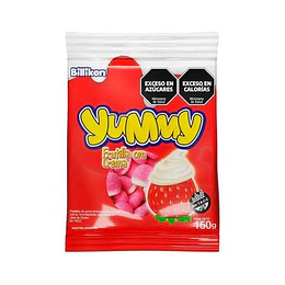 YUMMY *FRUTILLA C/CREMA* X 30 GRS.
