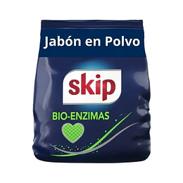 ** X 2500 GRS ** JABON POLVO "SKIP" BIO ENZIMAS 