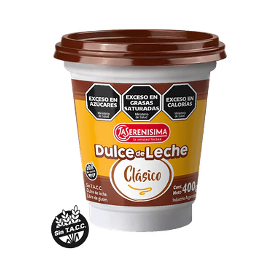 * X 400 GRS * DULCE DE LECHE 