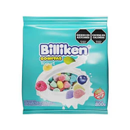 * X 800 GRS * GOMAS BILLIKEN "YOGURT"