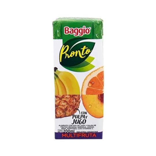 BAGGIO MULTIFRUTA X 200 CC