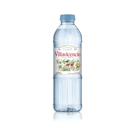 * X 500 CC * AGUA VILLAVICENCIO X UNIDAD