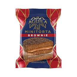 ALF.MINITORTA "AGUILA" BROWNIE X 73 GRS.
