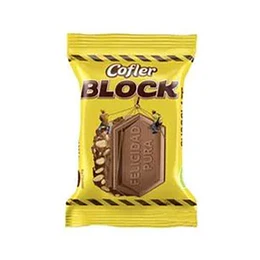 ** MINI X 16 GRAMOS ** CHOCOLATE "COFLER BLOCK" 