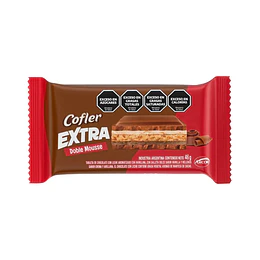 *CHICO X 46 GRS* TABLETA "COFLER EXTRA" DOBLE MOUSSE 