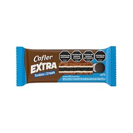 *GRANDE X 165 GRS* TABLETA "COFLER EXTRA" COOKIES & CREAM