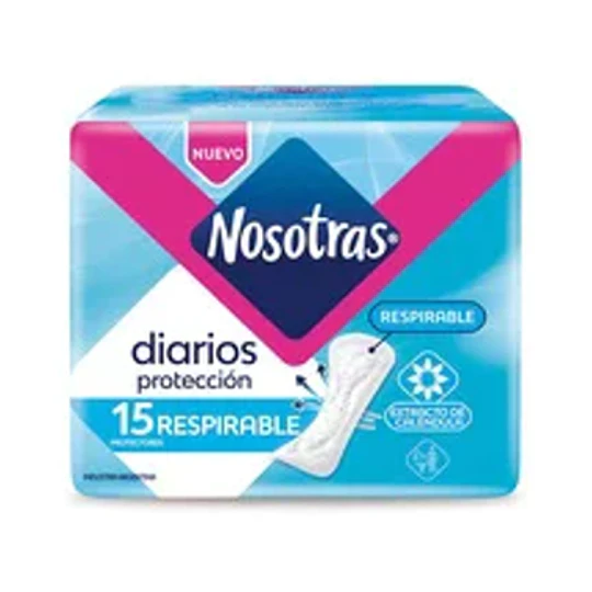 *RESPIRABLE X 15U* PROTEC.DIARIO 