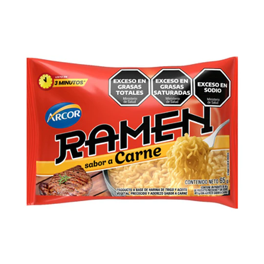 * CHICO X 65 GRS * RAMEN 