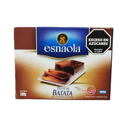 *CAJA X 500 GRS* DULCE BATATA C/CHOCOLATE "ESNAOLA"