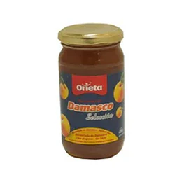 *VIDRIO X 400 GRS* MERMELADA "ORIETA" DAMASCO