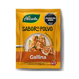CALDO P/SABORIZAR "ALICANTE" GALLINA X U