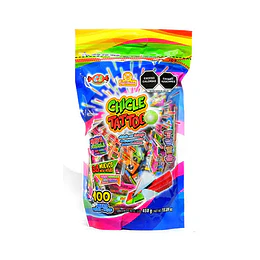 * BOLSA X 100 UNID * CHICLE "CANDIES TATOO" SURTIDOS 