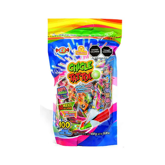 * BOLSA X 100 UNID * CHICLE 
