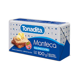 MANTECA CLASICA "TONADITA" X 100 GRS