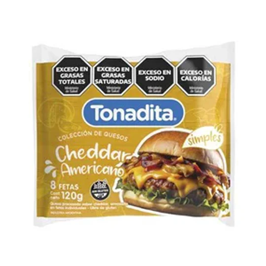 QUESO CHEDDAR EN FETAS 