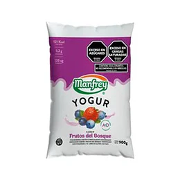 *SACHET X 900 GRS* YOGUR "MANFREY" FRUTOS DEL BOSQUE