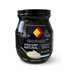 *PROBIOTICOS* YOGUR "GANDARA FRASCO 0% LACTOSA X 200 GRS