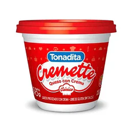 QUESO "CREMETTE" TONADITA CLASICO X 290 GRS 