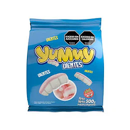 *BOLSA X 500G* YUMMY "DIENTES"