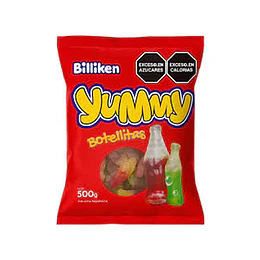 *BOLSA X 500G* YUMMY "BOTELLITAS"