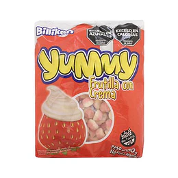 *BOLSA X 500G* YUMMY "FRUTILLA C/CREMA"