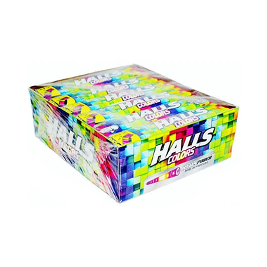 *HALLS* COLORS X 12 UNID.