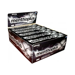 MENTHOPLUS "NEGRO" X 12 UNID.