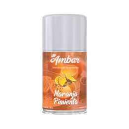 AROM. "AMBAR" X 280 CC NARANJA PIMIENTA